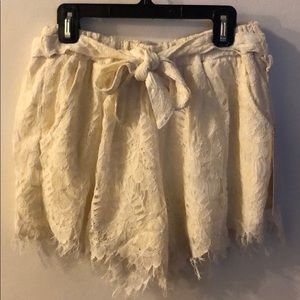 Lace shorts